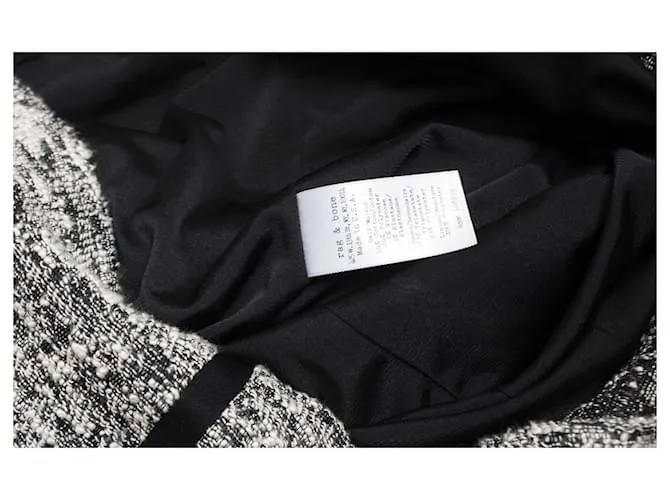 Rag & Bone RAG Y HUESO, Vestido bouclé Gris 