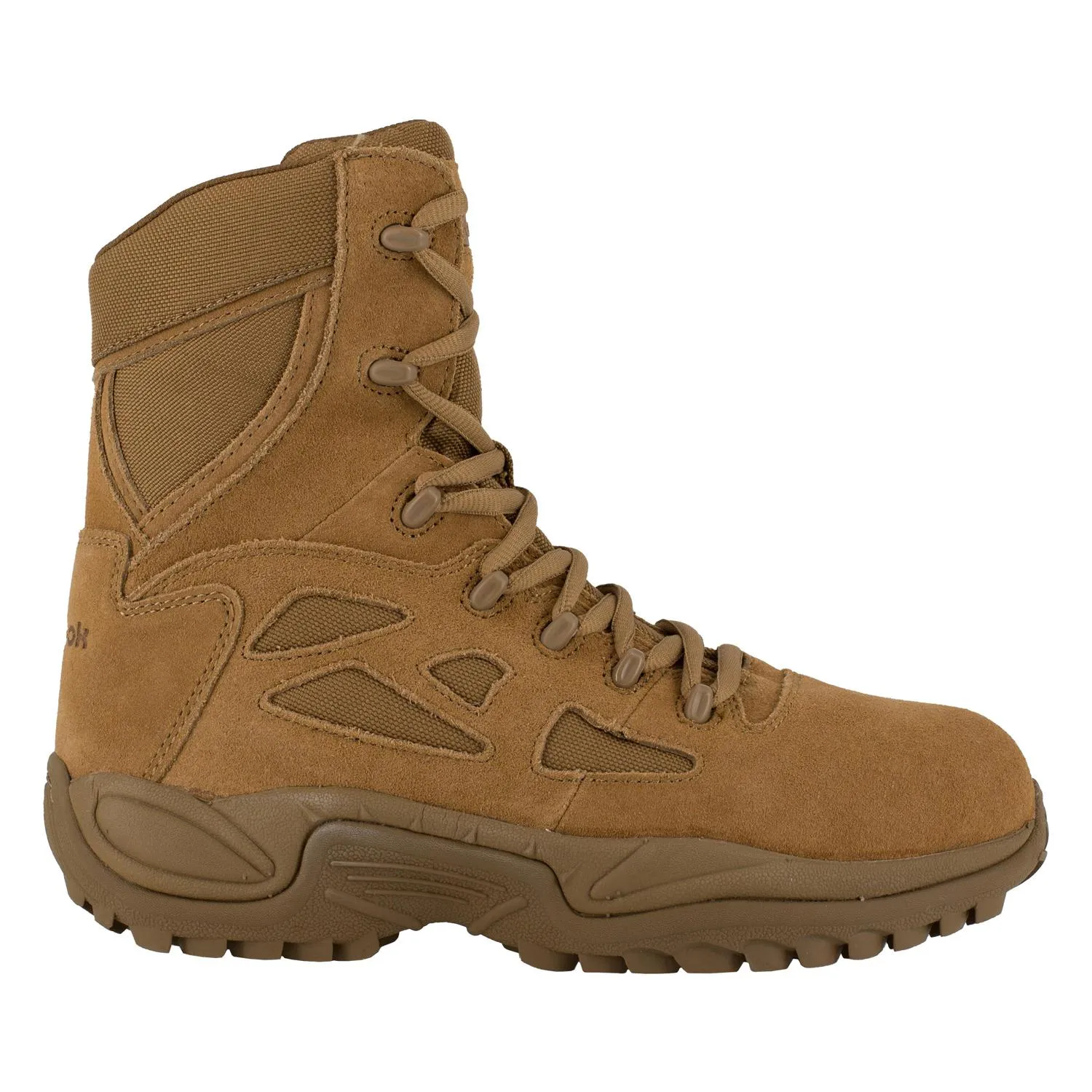 Rapid Response Rb Militar 8" Stealth Puntera Compuesta Botas De Trabajo Cierre Lateral
