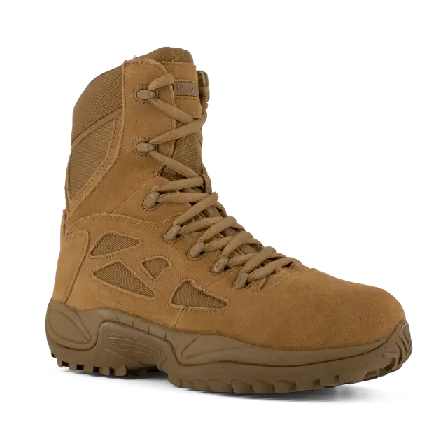 Rapid Response Rb Militar 8" Stealth Puntera Compuesta Botas De Trabajo Cierre Lateral