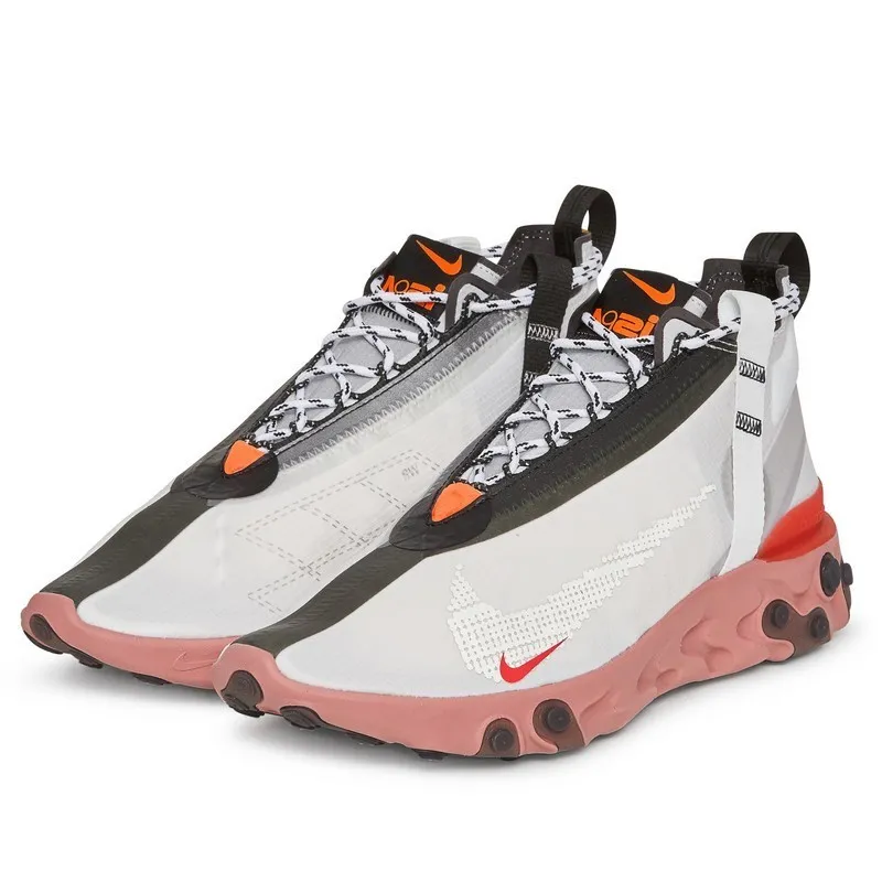 React Runner Mid WR ISPA White Light Crimson