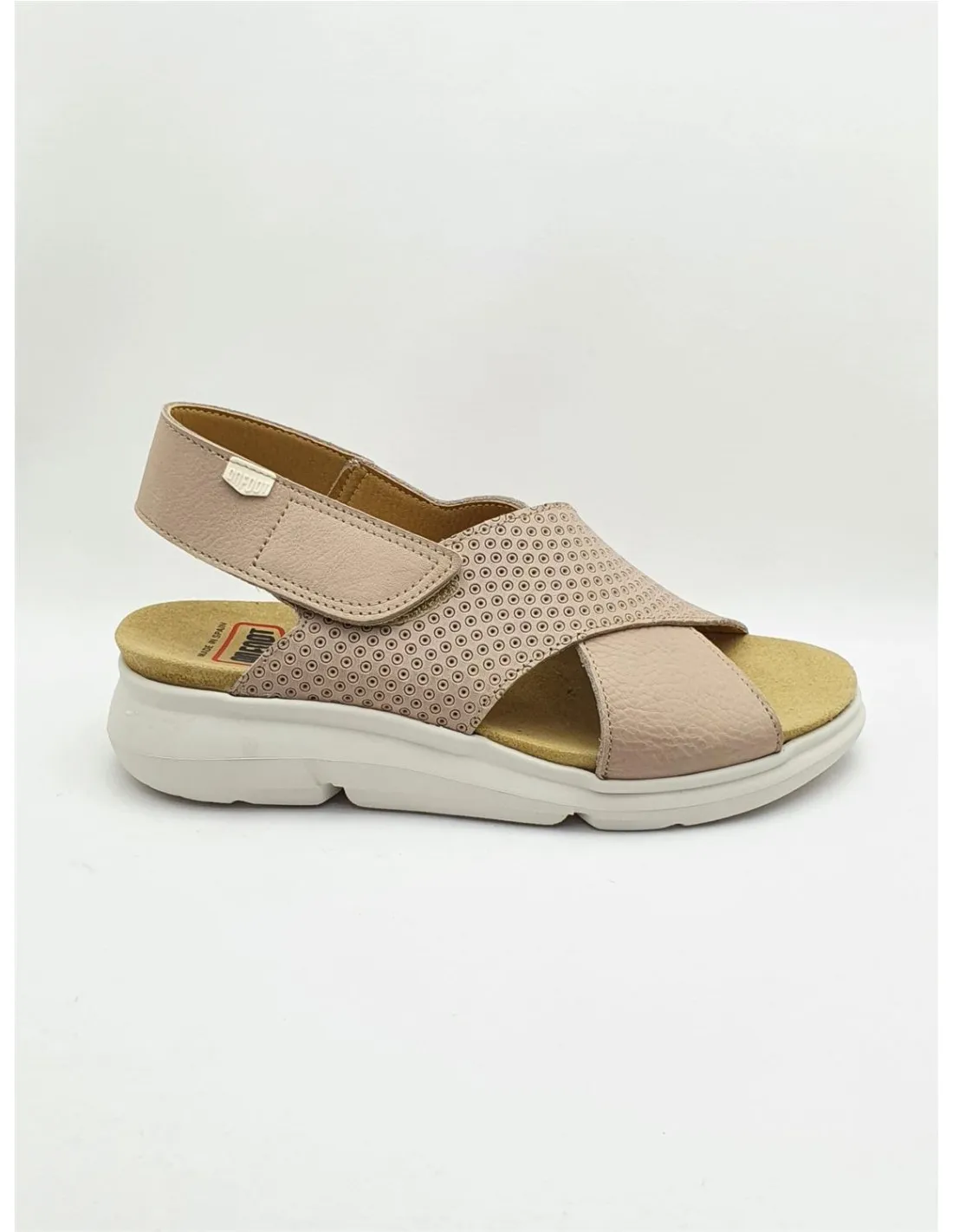 SANDALIA DE MUJER ONFOOT EN PIEDRA 90041  ON FOOT