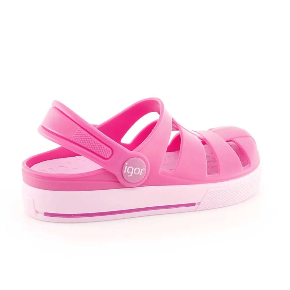 SANDALIAS DE AGUA IGOR OLA FUCSIAROSA