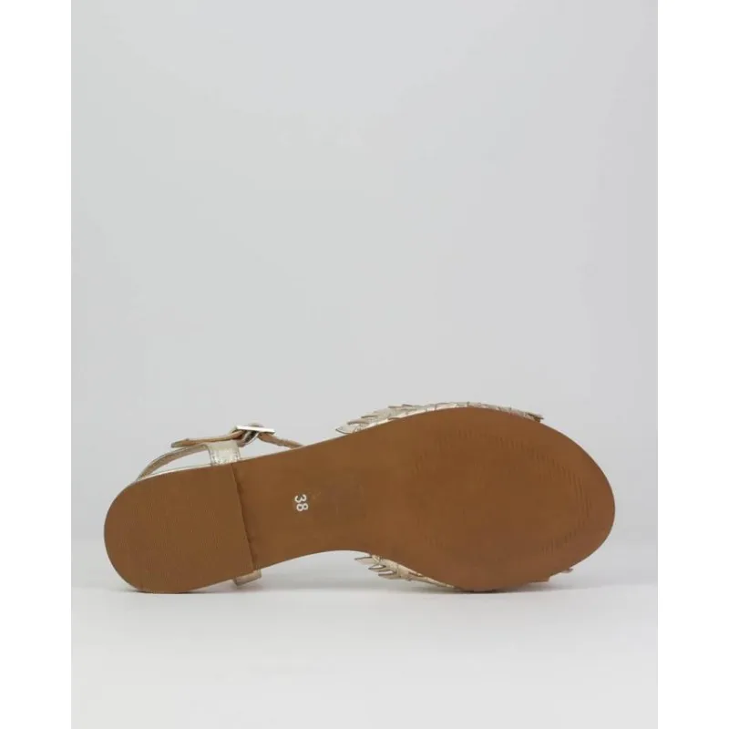 SANDALIAS DE MUJER CARAMELO CAR2912