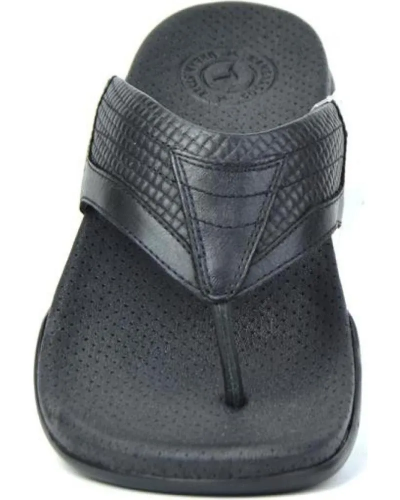 SANDALIAS KANGAROOS  DE HOMBRE SANDALIAS DE HOMBRE 51611  PIEL NEGROPIEL NEGRO