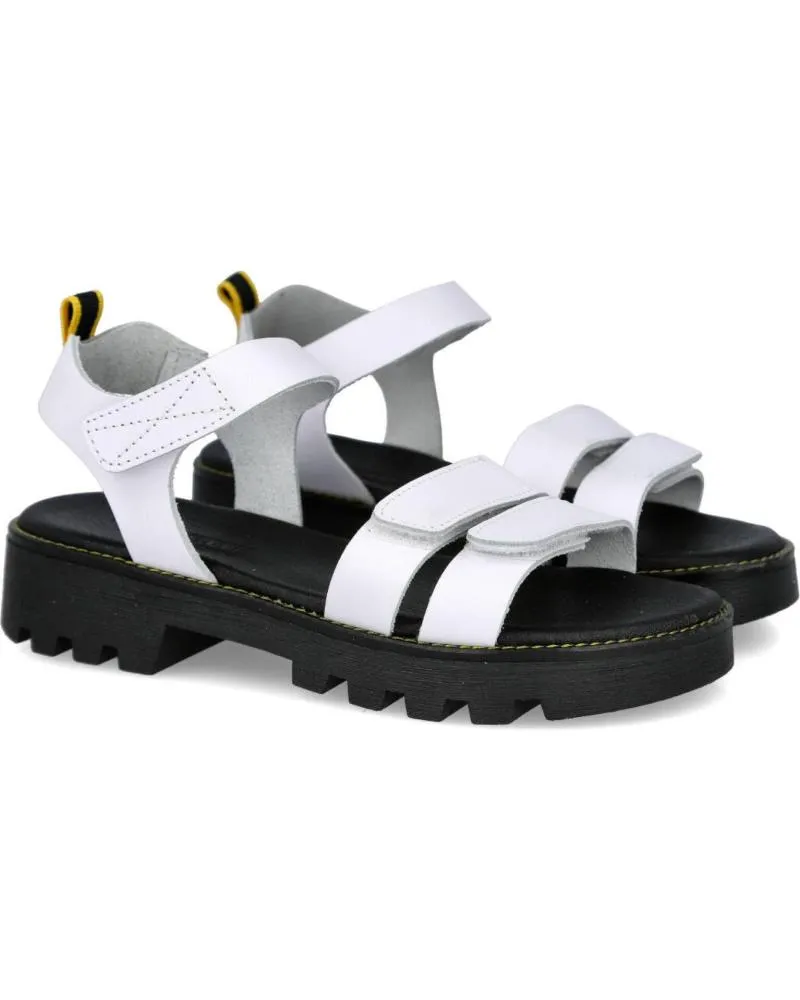 Sandalias L&R SHOES  de Niña LR SHOES 15270 SANDALIAS NINA  BLANCO
