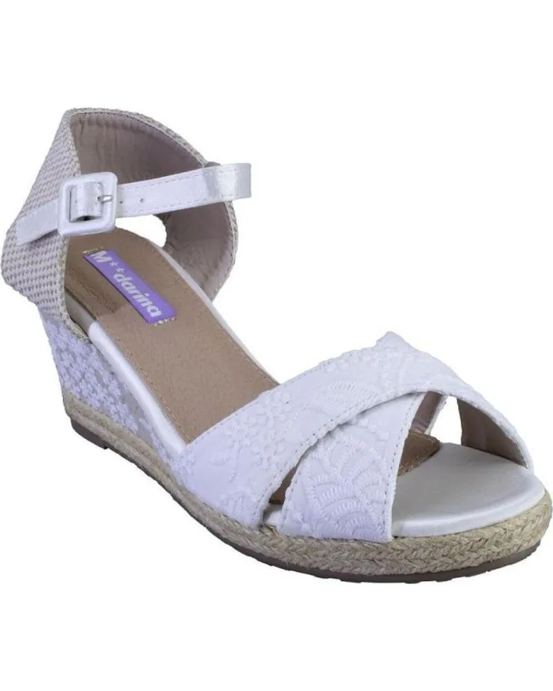 Sandalias MANDARINA  de Mujer MONICA ALPARGATAS DE MUJER  BLANCO