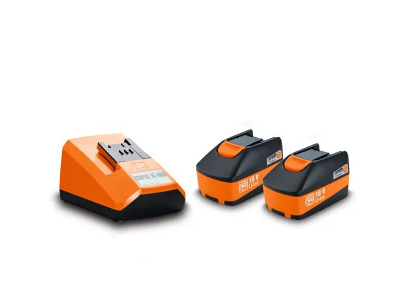 Set de inicio baterías + cargador Fein 18V