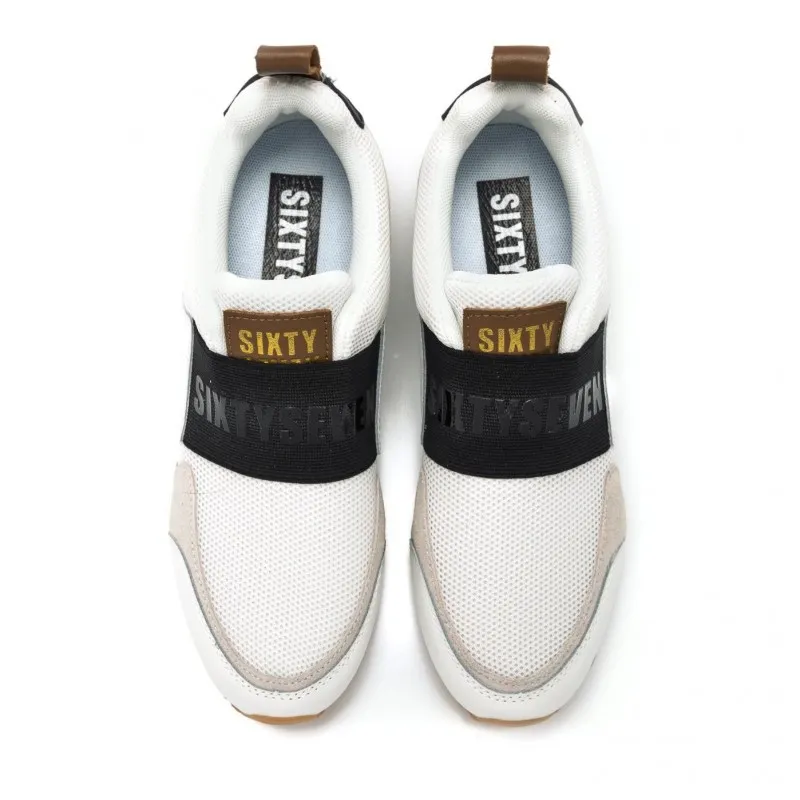SIXTYSEVEN 30893 Blanco Deportivo casual elástico mujer