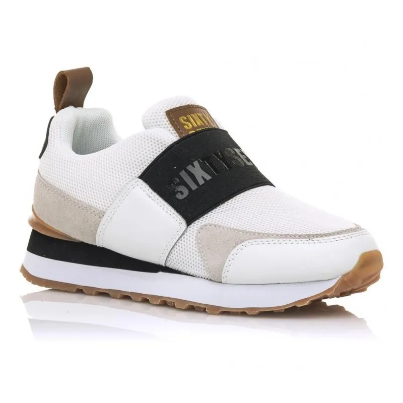 SIXTYSEVEN 30893 Blanco Deportivo casual elástico mujer