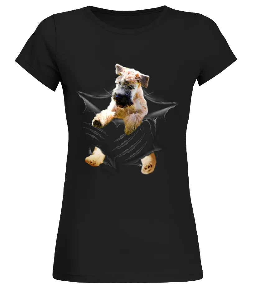 Soft Coated Wheaten Terrier Camiseta cuello redondo Mujer