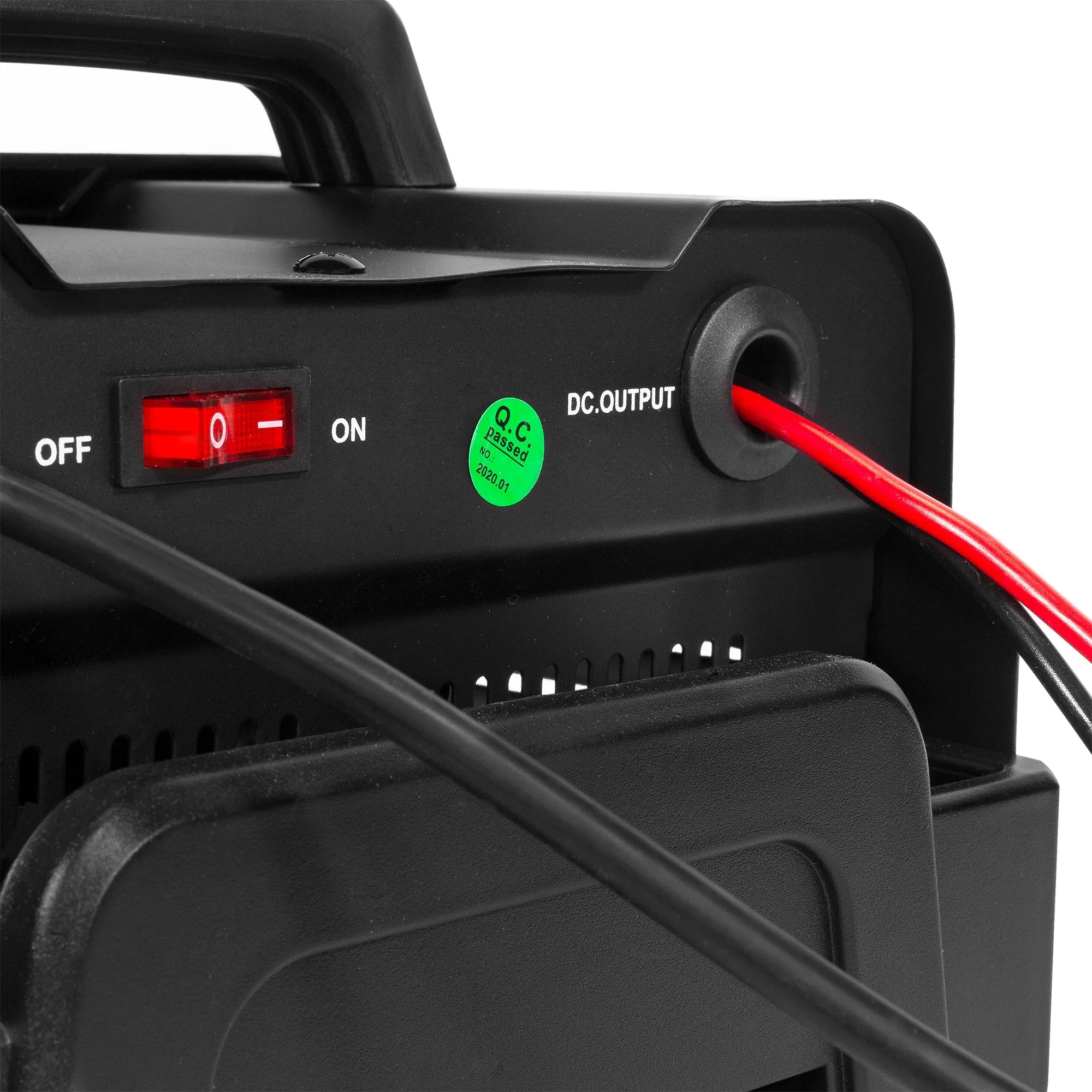 Stark USA 21530 12/24V 10/25A Cargador de batería de refuerzo de motor automotriz