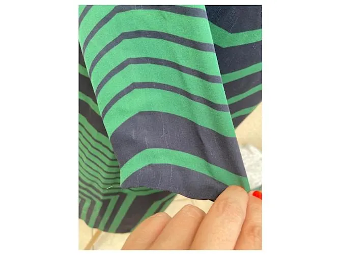 Stella Mc Cartney Vestidos Verde Azul marino 