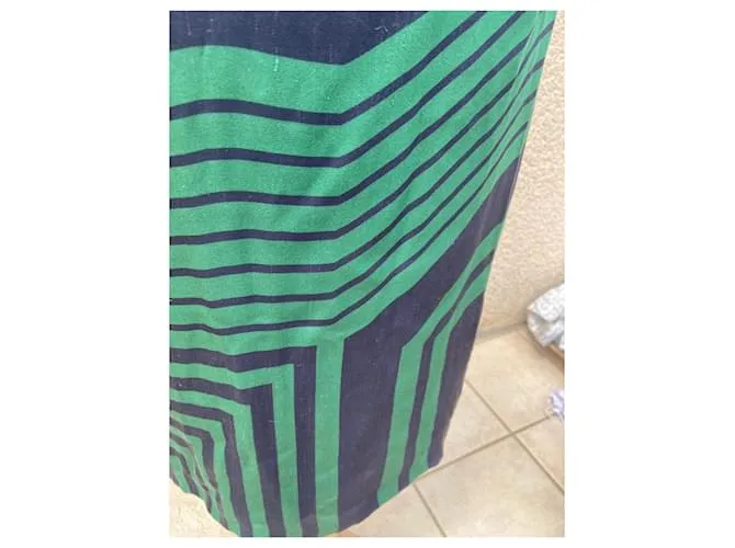 Stella Mc Cartney Vestidos Verde Azul marino 