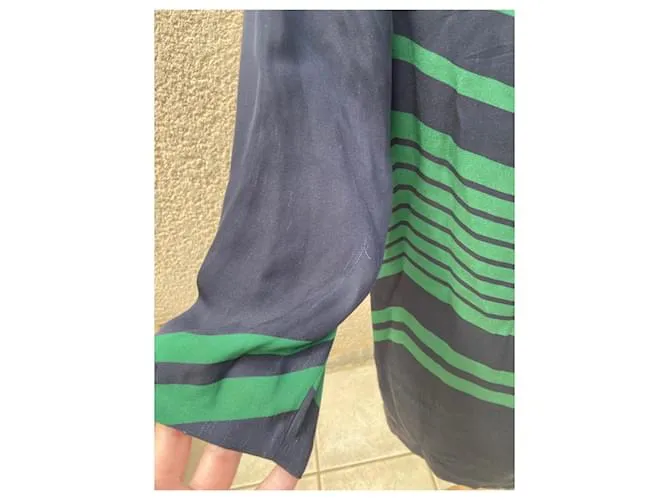 Stella Mc Cartney Vestidos Verde Azul marino 