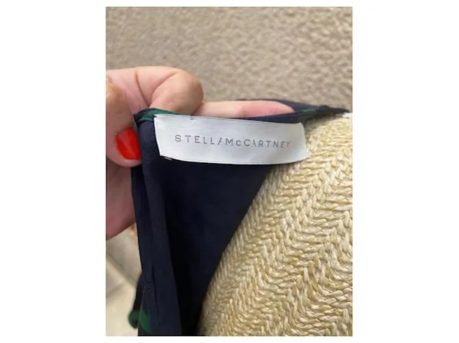 Stella Mc Cartney Vestidos Verde Azul marino 