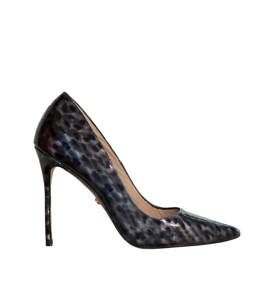 STILETTO ALTO EN CHAROL GRISC