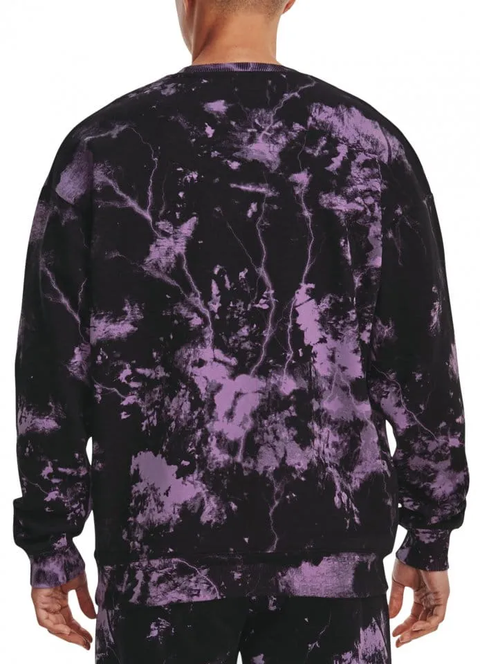 Sudadera Under Armour Project Rock Rival Fleece Disrupt Printed Crew