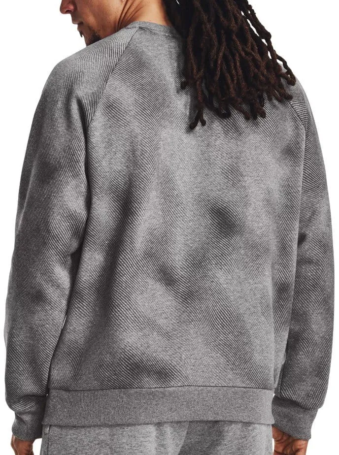 SUDADERA UNDER ARMOUR UA RIVAL FLEECE PRINTED CREWGRY