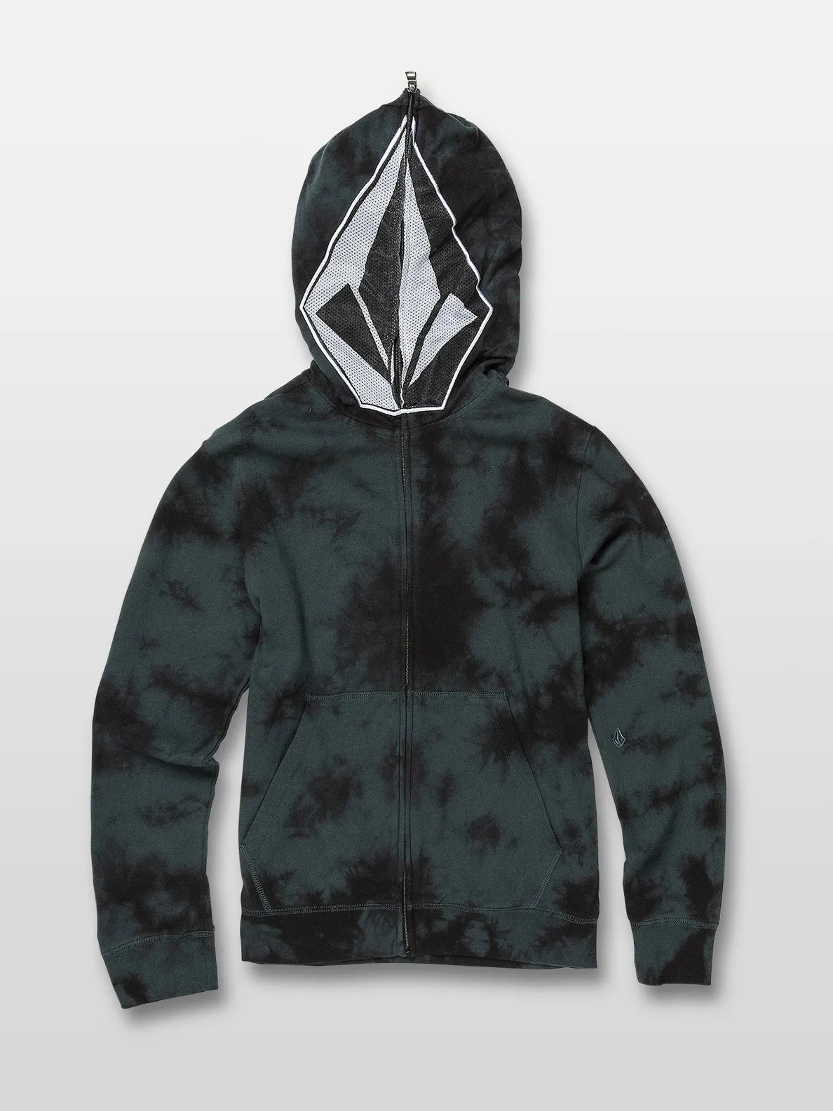 Sudadera VOLCOM niño con capucha Volcom COOL STONE – EVERGREEN Ref. C4831932 negra tie dye