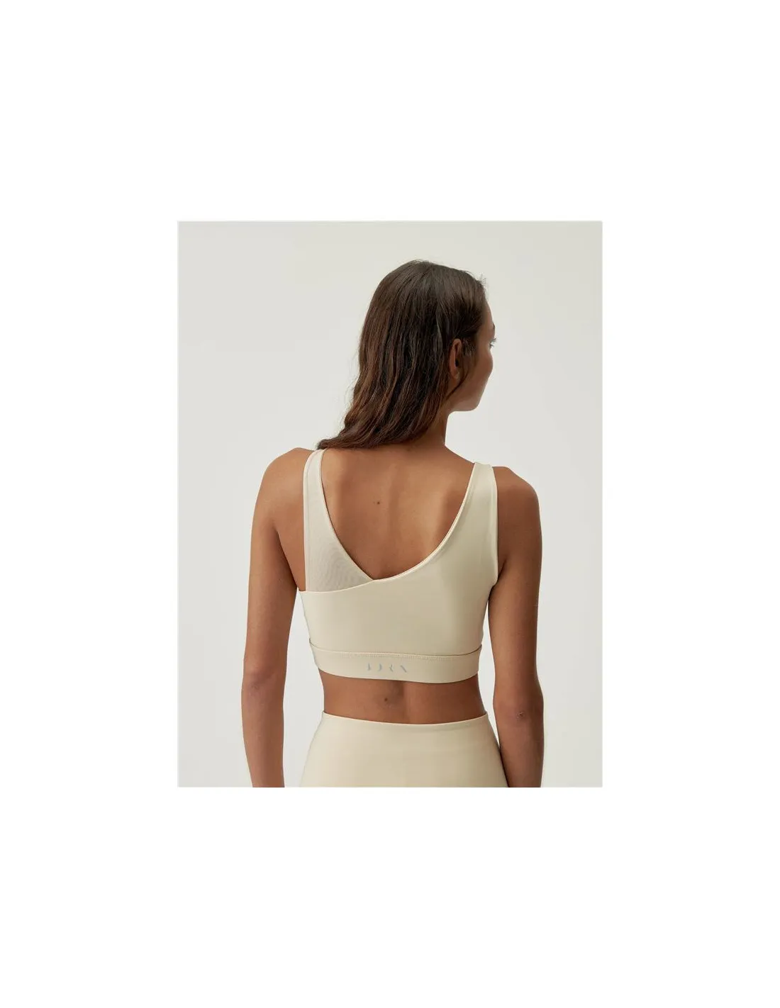 Sujetador deportivo Born Living Yoga Jin Oat Milk Mujer