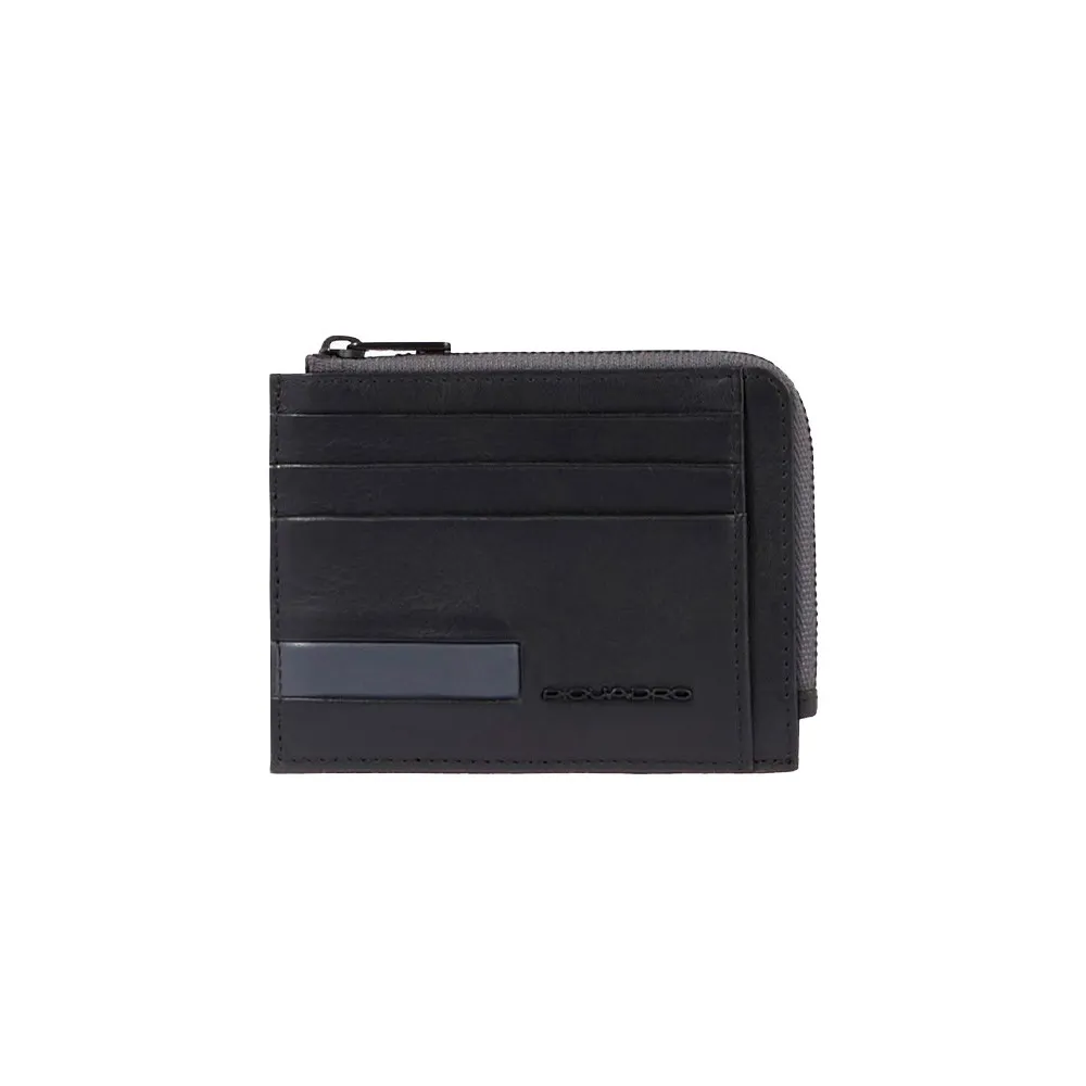 Tarjetero de Piel Piquadro PP4822S133R/N Color Negro