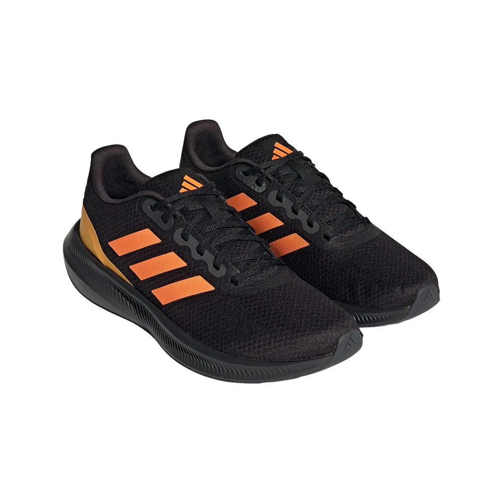 TENIS HOMBRE ADIDAS RUNFALCON 3   NEGRONARANJA