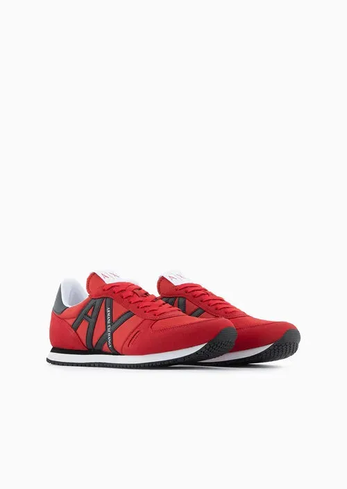 Tenis Men Red Black Armani Exchange
