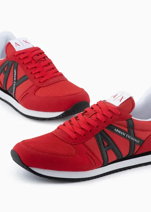 Tenis Men Red Black Armani Exchange