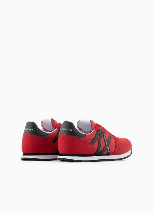 Tenis Men Red Black Armani Exchange