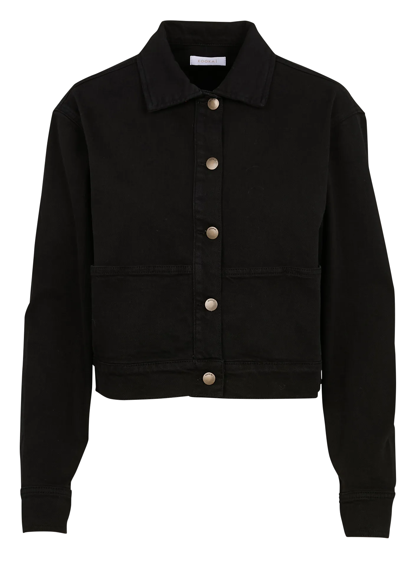 THADEE  CHAQUETA CORTA DE MEZCLA DE ALGODóN EN NEGRO