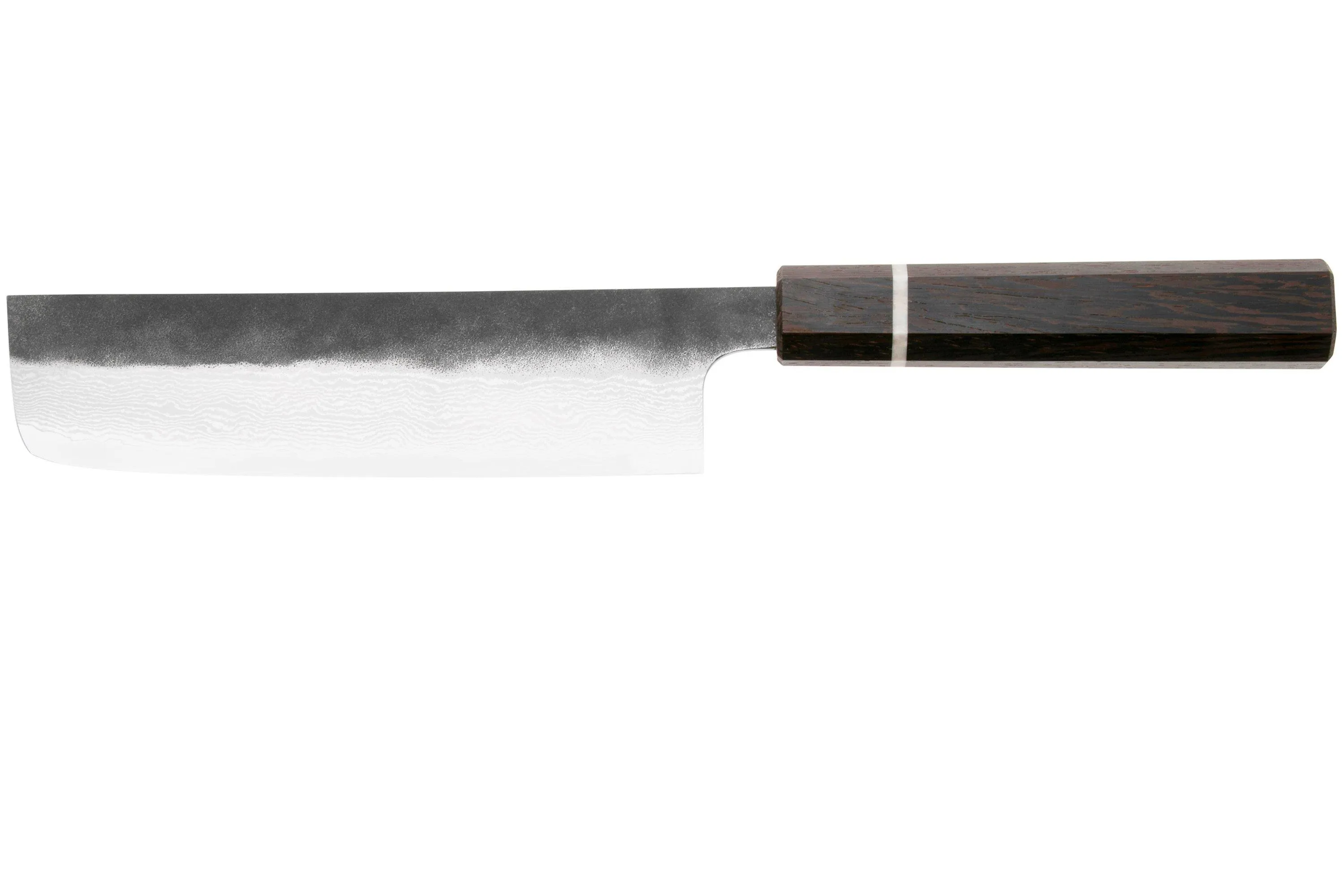 Tojiro Atelier Wenge 63 capas de acero damasco, nakiri 16,5 cm