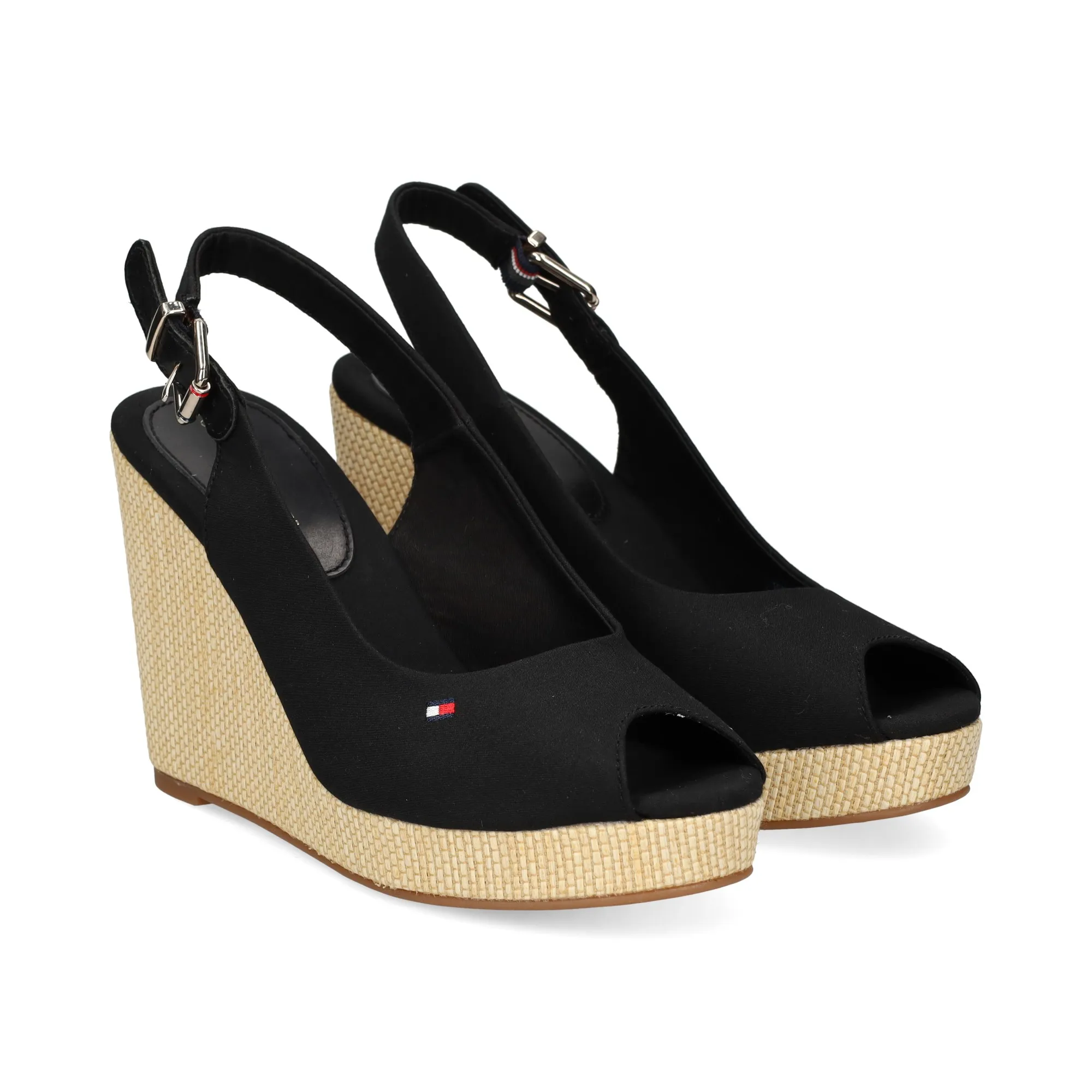 TOMMY HILFIGER Zapatos cuña BDS BLACK