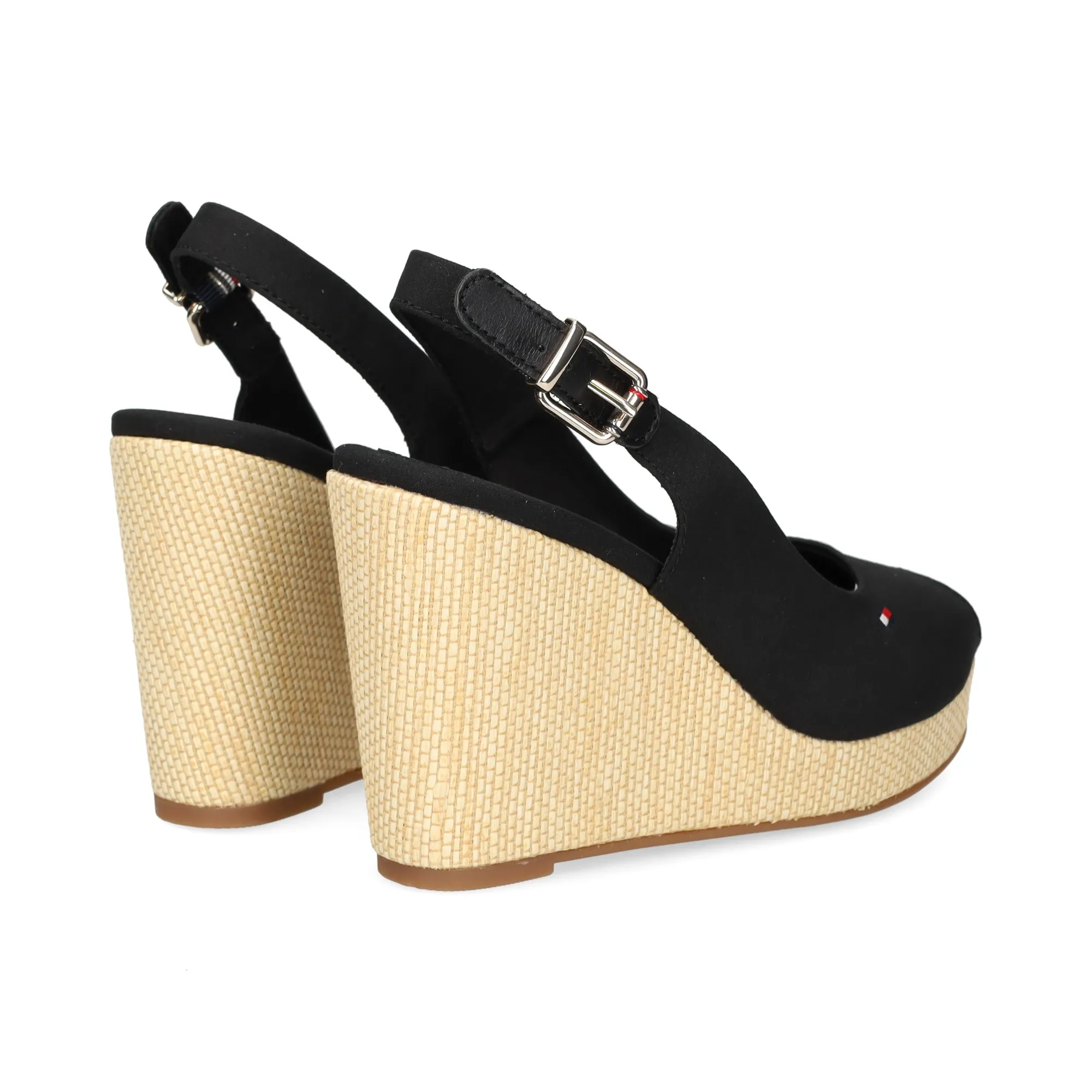 TOMMY HILFIGER Zapatos cuña BDS BLACK