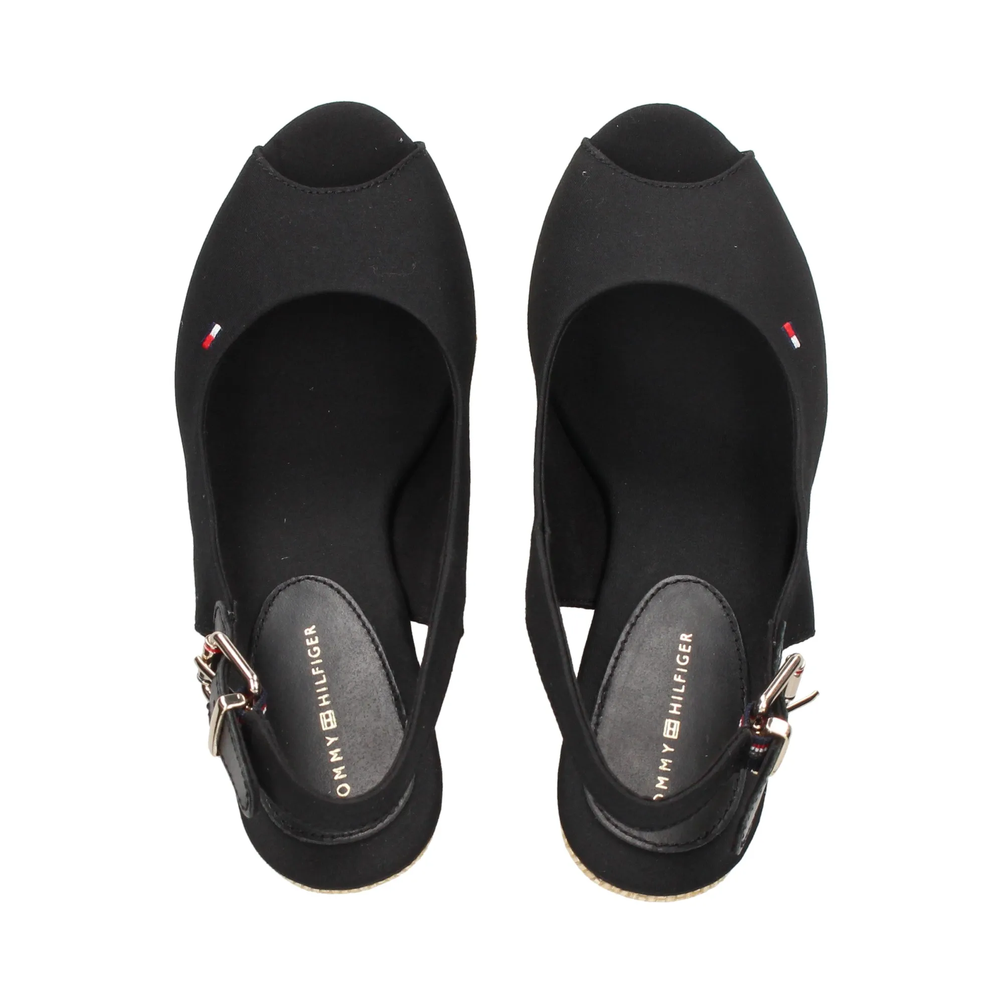 TOMMY HILFIGER Zapatos cuña BDS BLACK