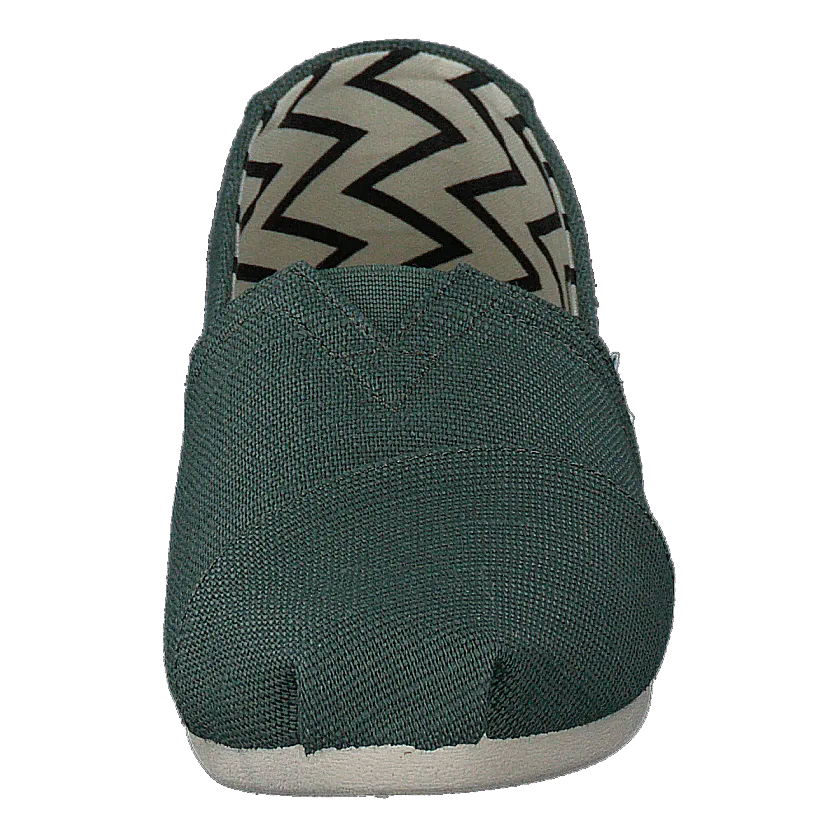 Toms zapatos Classic Heritage Recycled Canv Bonsai Green