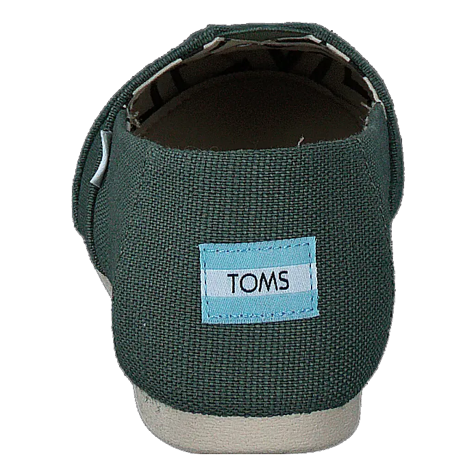 Toms zapatos Classic Heritage Recycled Canv Bonsai Green