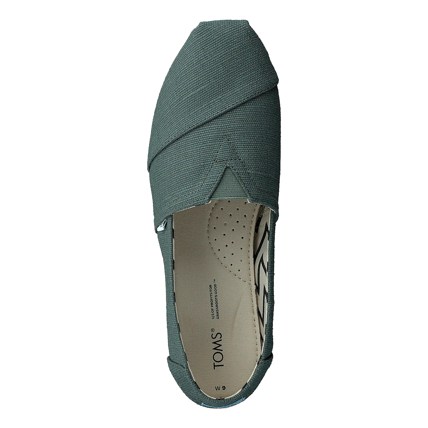 Toms zapatos Classic Heritage Recycled Canv Bonsai Green