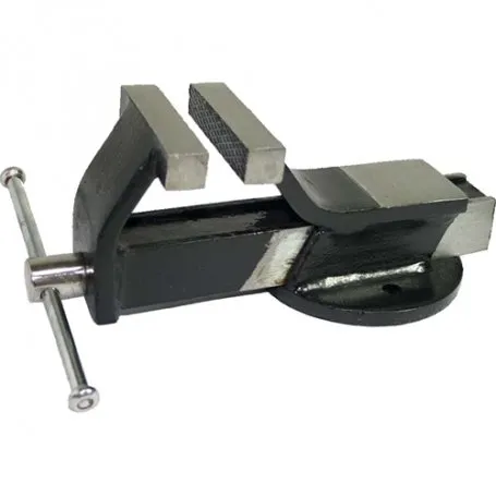 Tornillo de banco base fija 125mm Mac Power