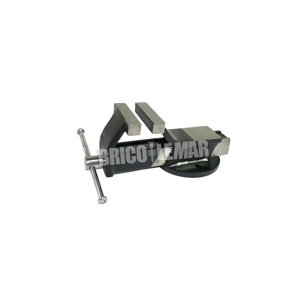 Tornillo de banco base fija 125mm Mac Power