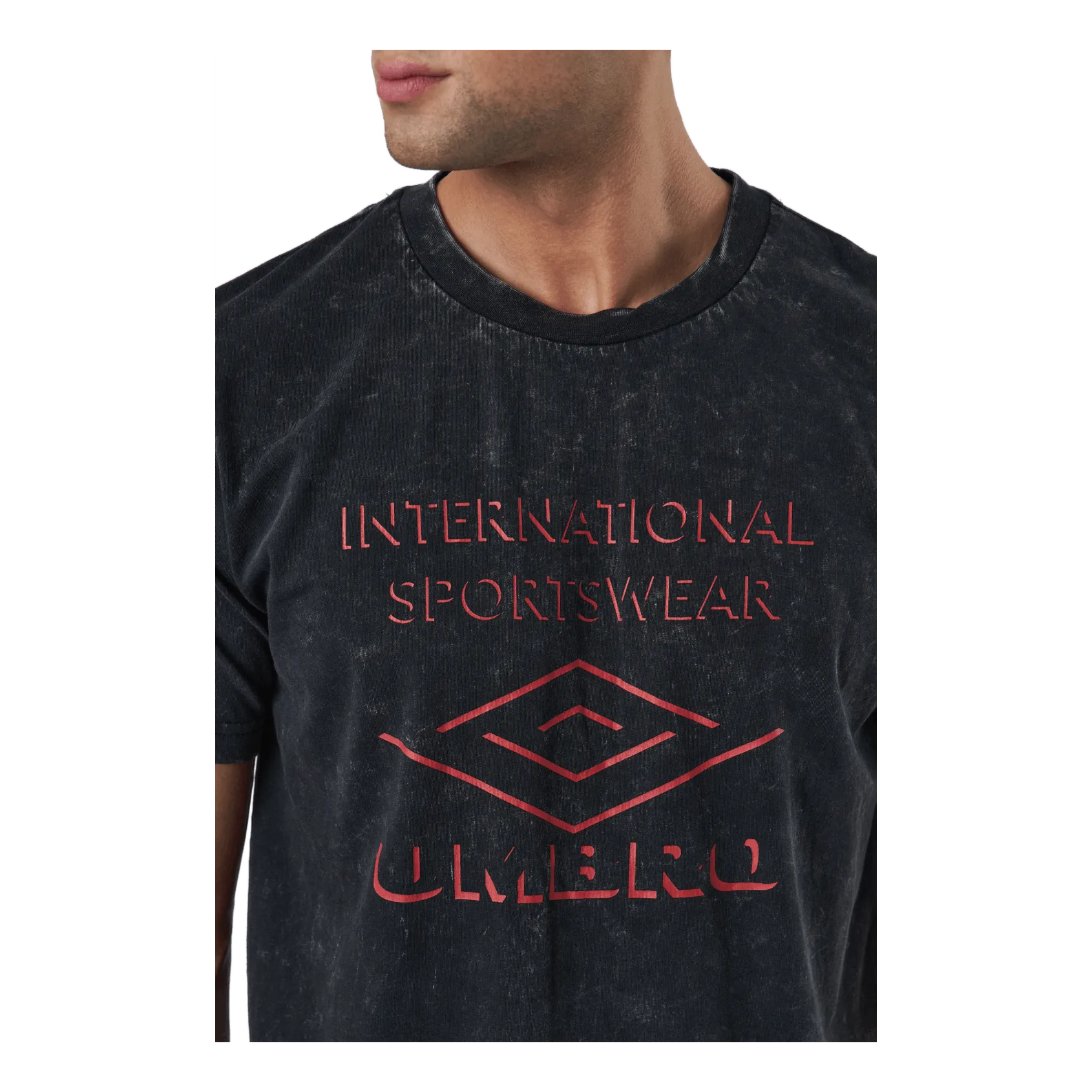 Umbro Large Logo Tee Black