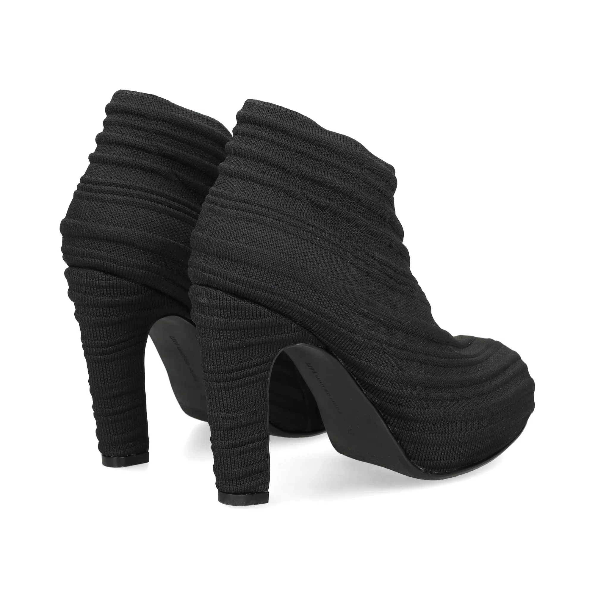 UNITED NUDE Botines con tacón de Mujer NEGRO