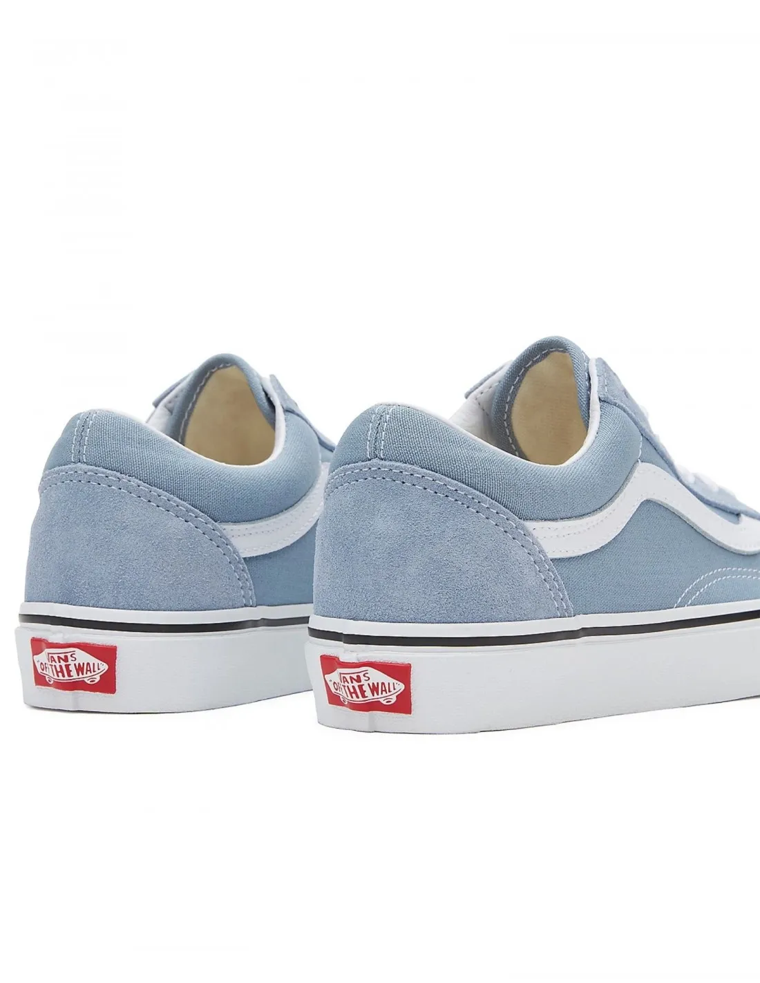 VANS OLD SKOOL  THEORY DUSTY BLUE  ZAPATOS DE PIEL SKATEBOARD