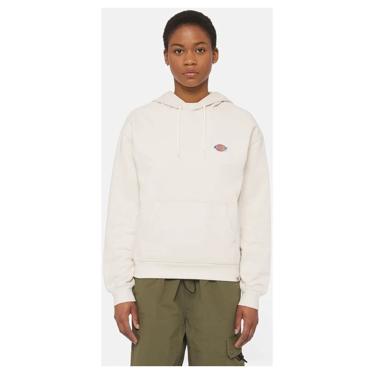 W MILLERSBURG HOODIE DK0A4YQCF90 WHITECAP GRAY