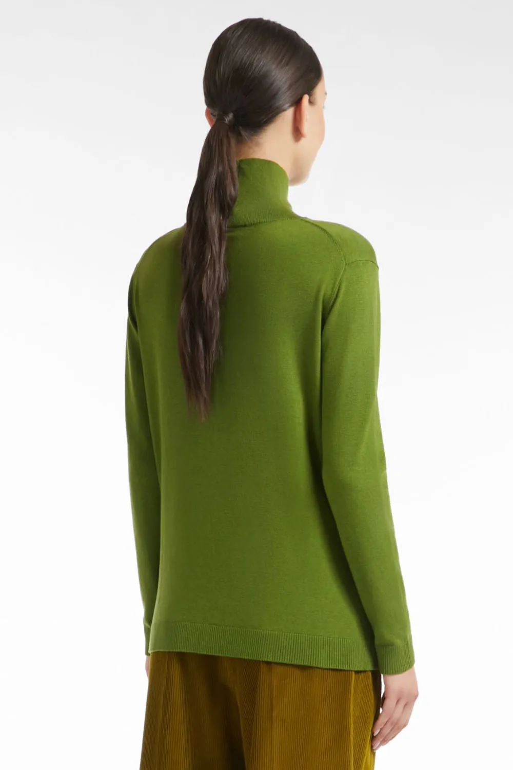 Weekend Max Mara Jersey Kiku Green