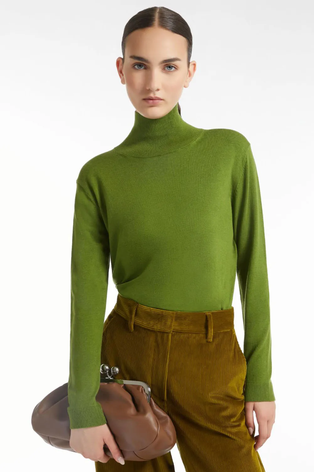 Weekend Max Mara Jersey Kiku Green