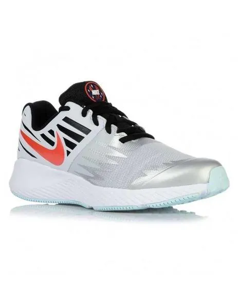 Zapatilla Junior Nike Star Runner Sd Plateado