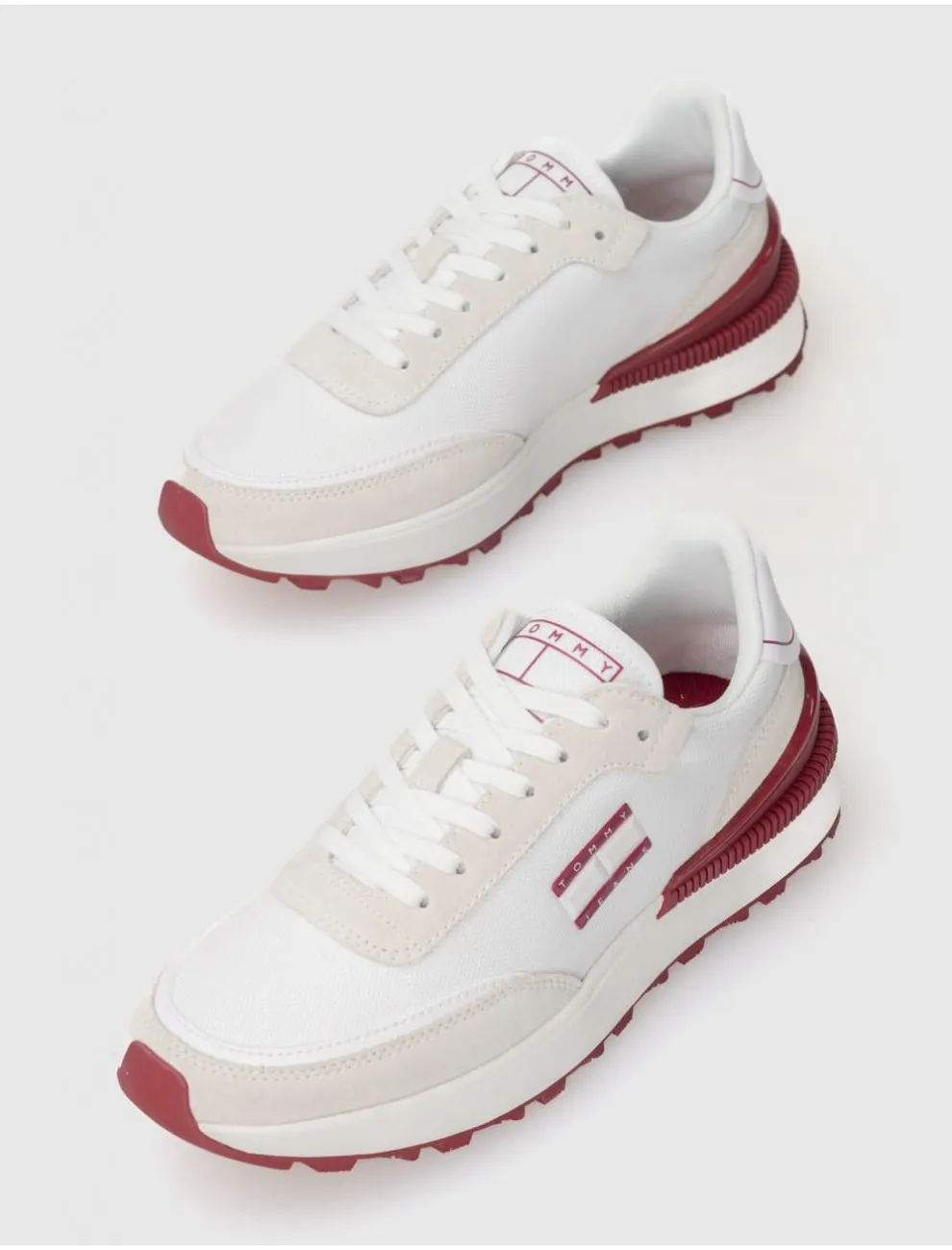 Zapatilla Tommy Hilfiger Tjw Tech . Runner Blanco