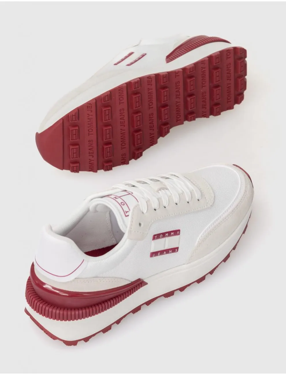 Zapatilla Tommy Hilfiger Tjw Tech . Runner Blanco