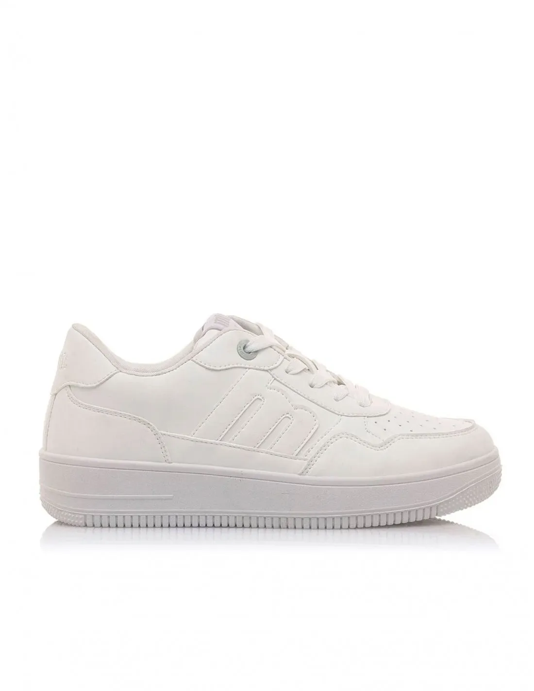 Zapatillas Blancas Plataforma MUSTANG