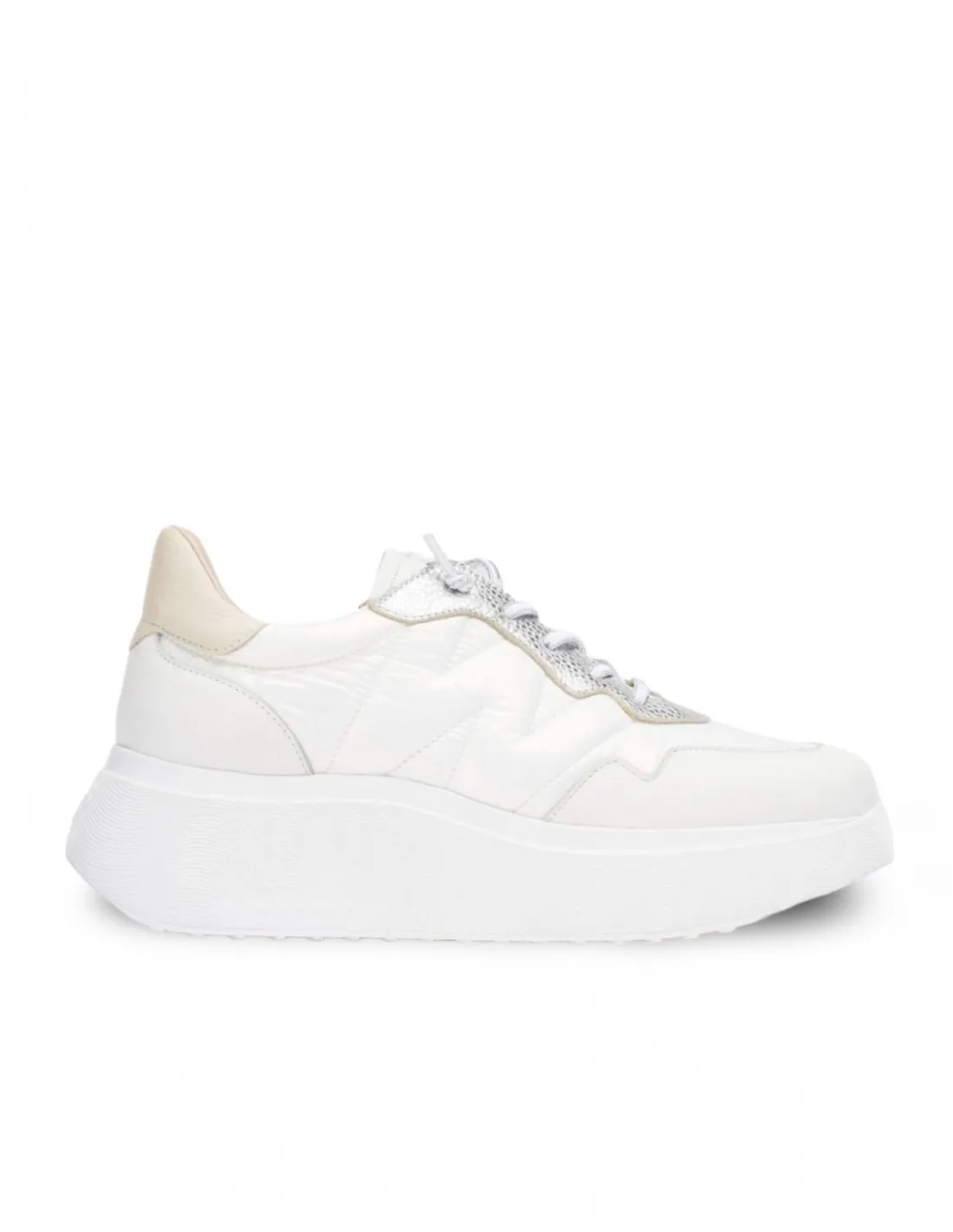 Zapatillas Blancas Plataforma WONDERS